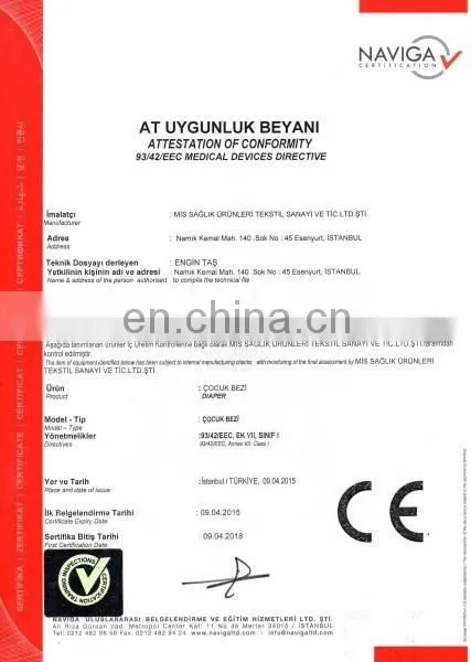 GENERAL HOUSE OFFICE CLEANING DISPOSABLE HYGIENE PRODUCTS FROM TURKEY