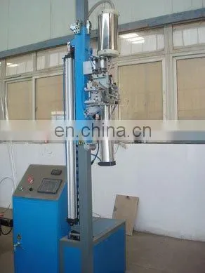 Dubble glass production line machine Vertical dubble glass flat press machine