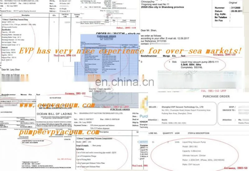 2BE1-353 sugar industry vacuum pump similar to siemens vacuum pump with best price sold to Thailand