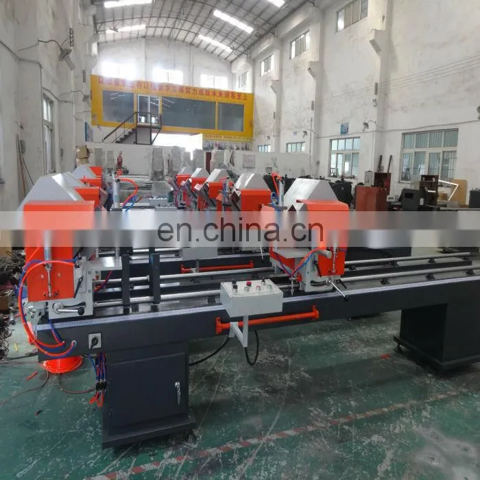 Three- head welding machine for PVC Windows and Doors machine