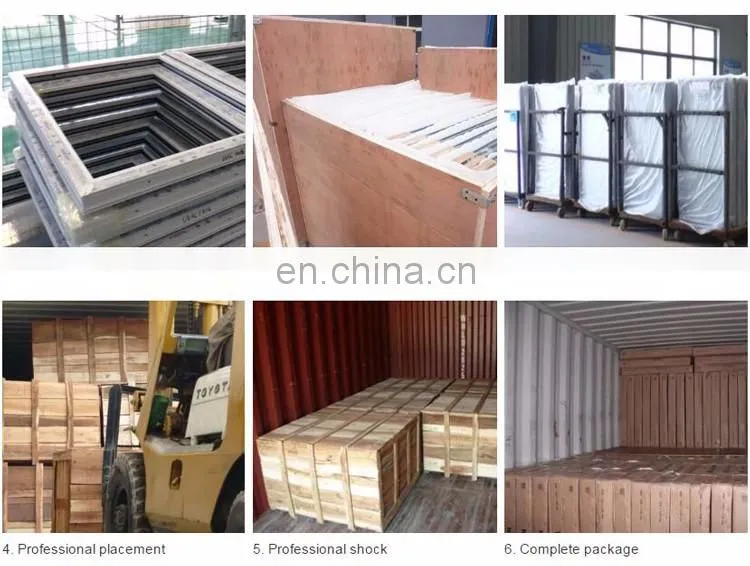 aluminium fixed glass window/ window glass view window curtain wall skylight
