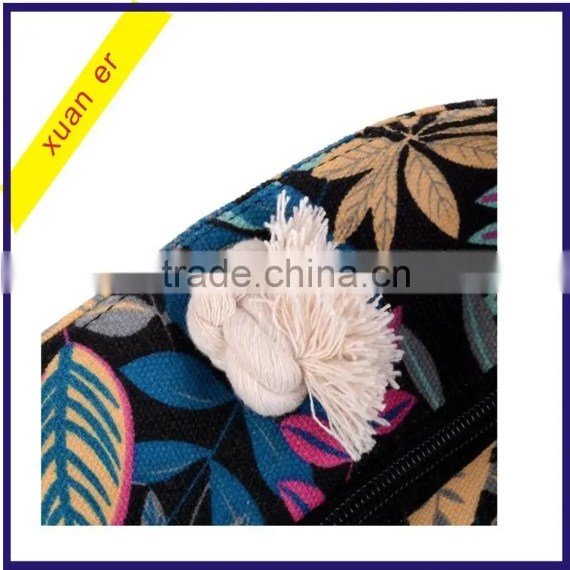 2015 top selling products custom printed canvas shoulder bag for lady