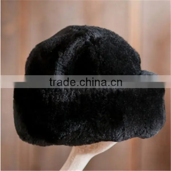 2015 Hot Selling Real Lamb Fur Winter Hat/Animal Fur Winter Hat/Ladies Fashion Felt Hats