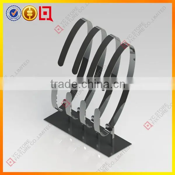 2 Tier metal hook belt display stand, belt stand