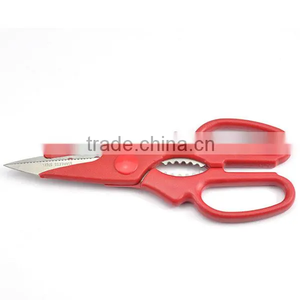 RED COLOR household items kitchen scissor garden scissor