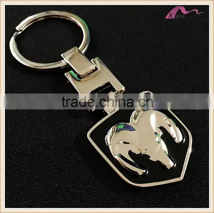 Classic Custom Metal Car Logo Keychain Souvenir