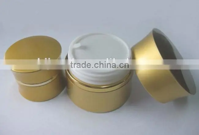 Aluminum cosmetic packaging container
