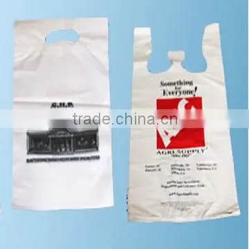 handle plastic shopping bags for market