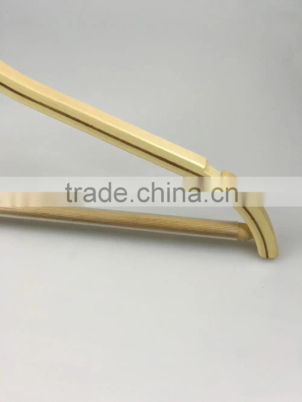 space saving laminated wooden hanger for suit