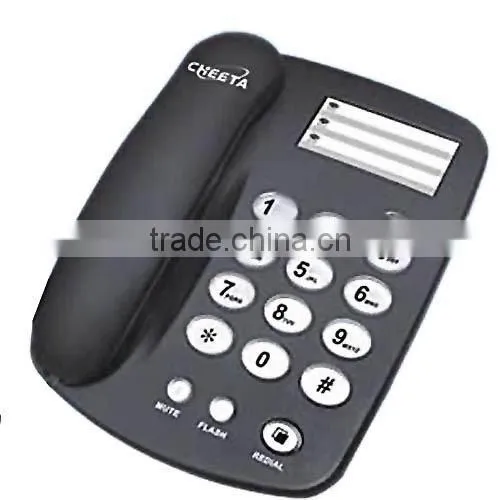 Modern basic telephone with telephone card top quality