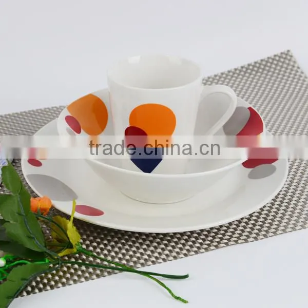 thailand porcelain dinner set, china dinnerware set, christmas porcelain dinner set