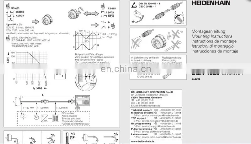 New Rotary Quadrature Encoder ECN1313 2048 For Elevator Parts