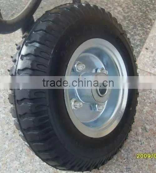 300-4 natural rubber wheels