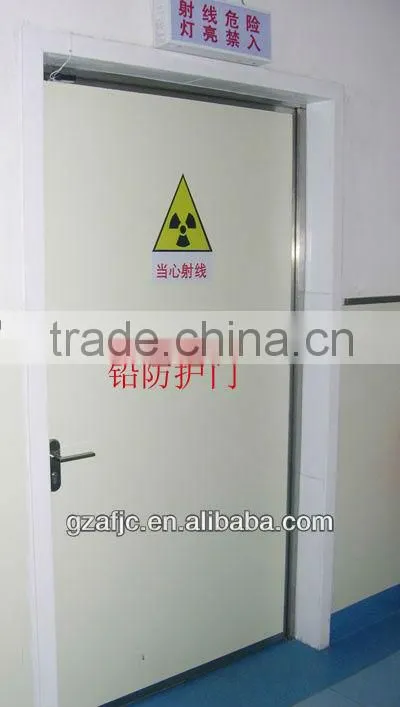 OKM sliding X-ray lead door, Guangzhou lead door, sliding door for hospital x-ray protection