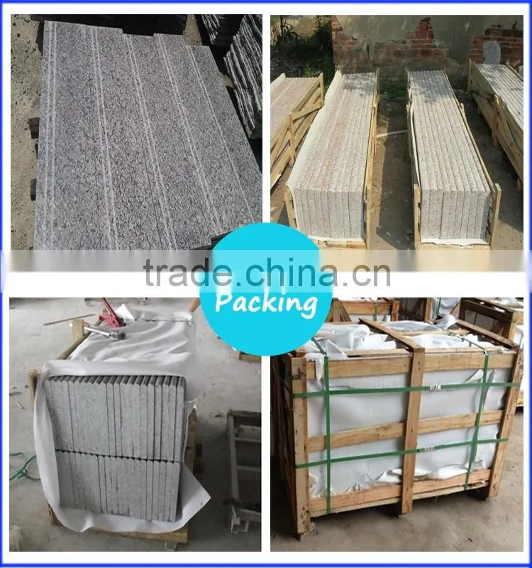 G603 Light Grey Cheap Natural Granite Popular Stairs Tread