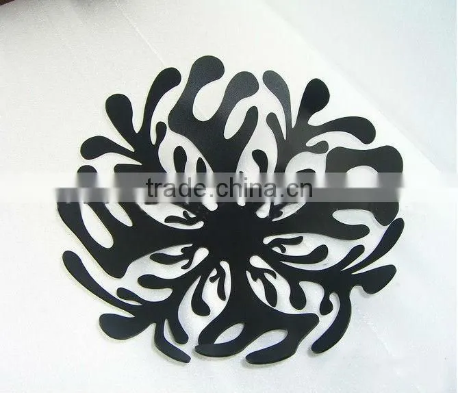 Hot Selling Aluminium Alloy Decoration Flower Shaped Plates