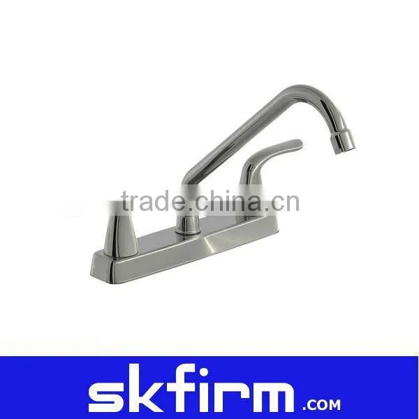 Hot sale stainless steel tap dual handle bathtub faucet