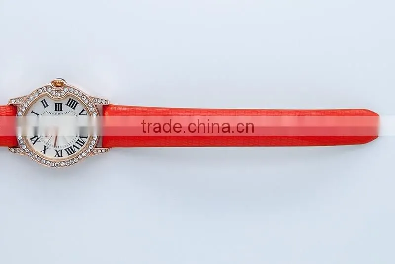 stainless steel squartz vogue watch Luxury Brand Wrist Watches Women