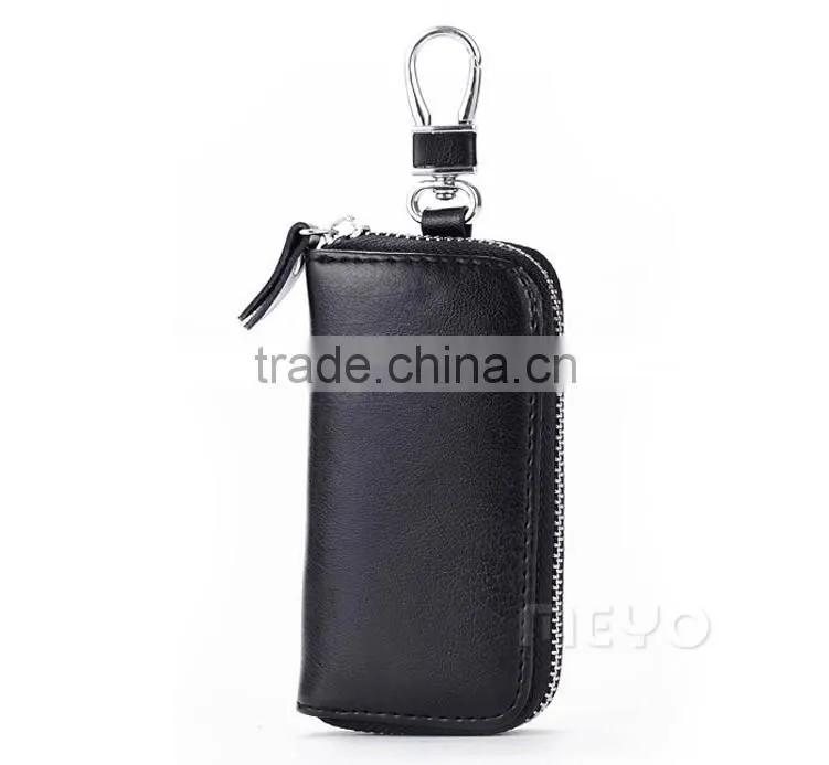 High quality genuine leather smart key case for key holder