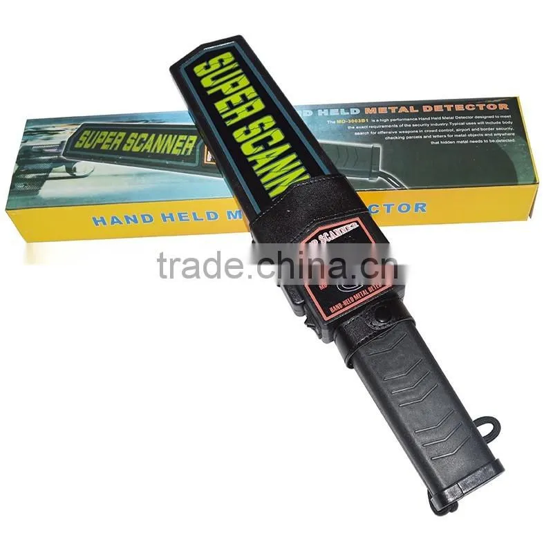 Security Super Scanner Hand Held Metal Detector MD-3003B1