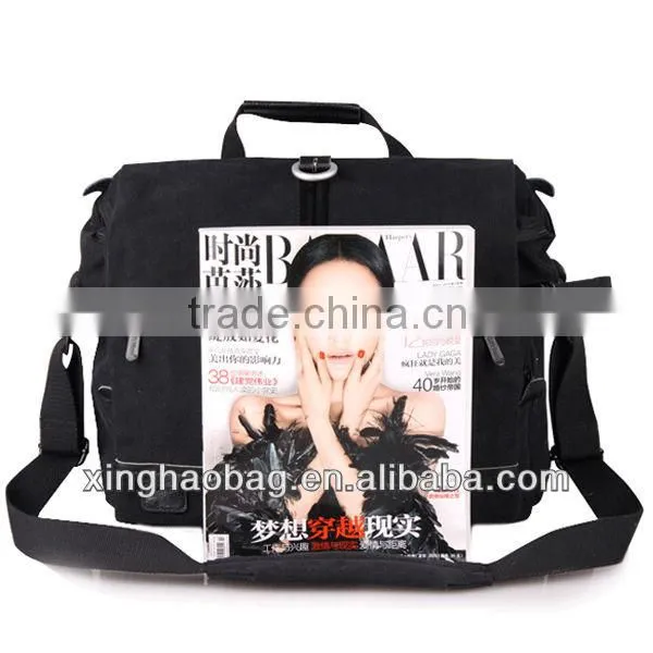 Professional anti-vibration waterproof funky vintage canvas camera bag