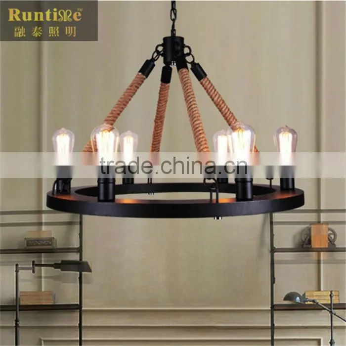 Iron wire pendant lamp hanging lamp chandelier modern pendant light fixtures