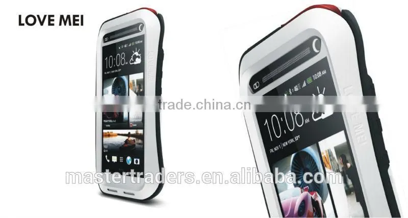 Love Mei Waterproof Aluminum Case for HTC One MAX T6 MT-2271