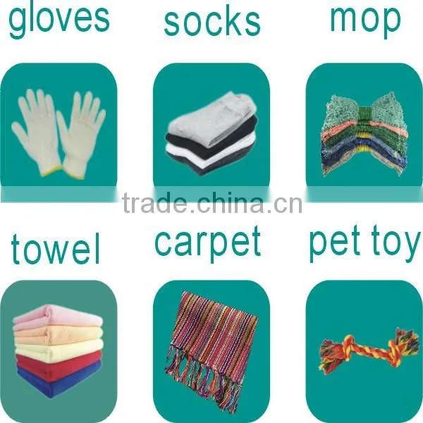 recycled friction spun mop yarn cotton mop yarn for mop from china