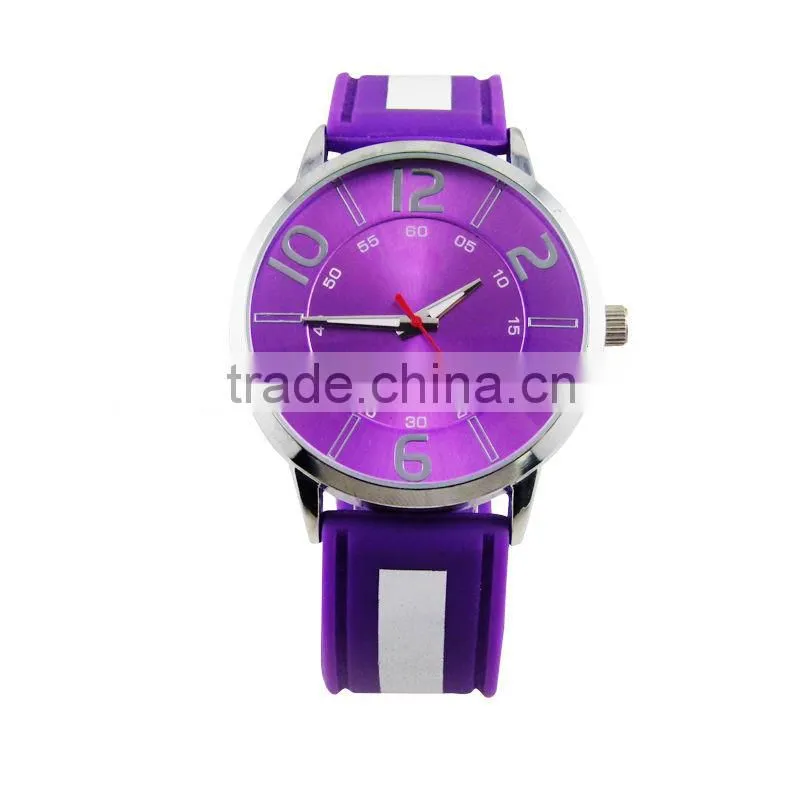 Best selling kids silicon comfortable wear watch made in china manufacturer