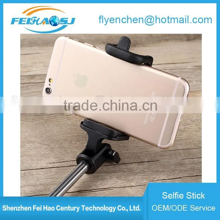 Smartphone selfie stick Wireless Bluetooth selfie stick 2016 monopod selfie stick colorful for phone