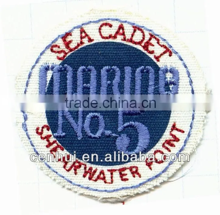 high-density woven badge with high quality and competitive price