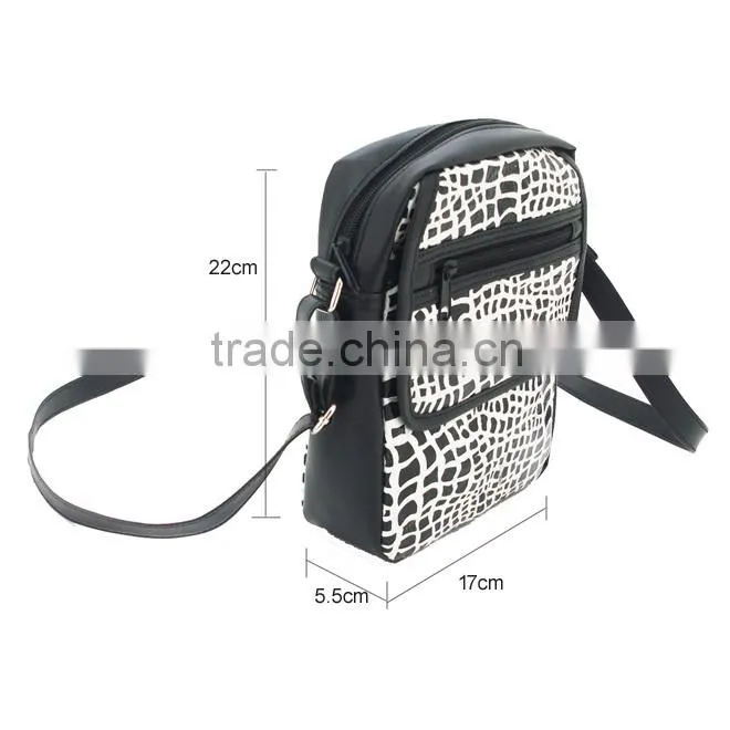 Fashion patchwork leather bag / ladies handbag / patch leather bag