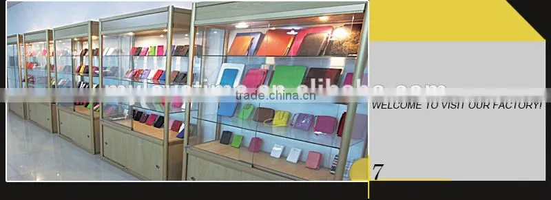 China factory wholesale upmarket pu leather flip case for ipad 2
