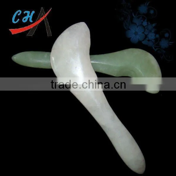 new jade gemstone Massage Stick