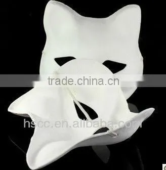 China Manufacturer Hot Selling Pulp White Fox Mask