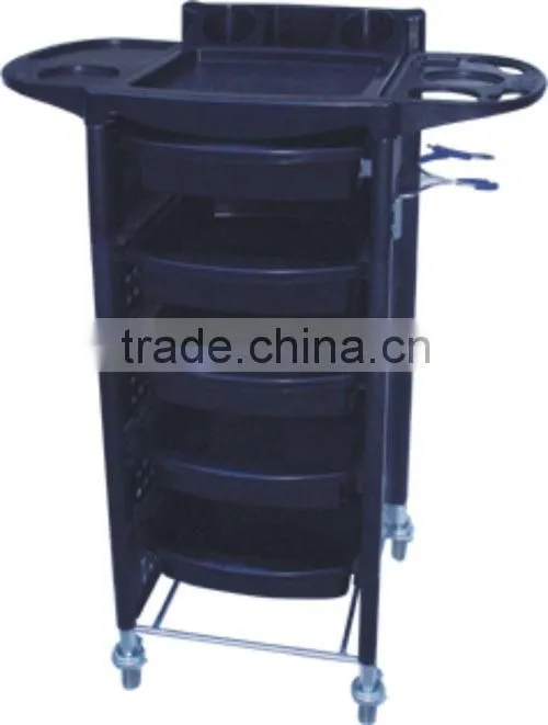 2015 hot sale 5 layers Mobile Hair Salon Trolleys