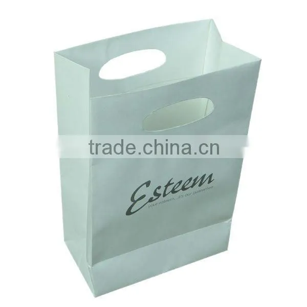 cheap brown kraft shopping paper bag from china
