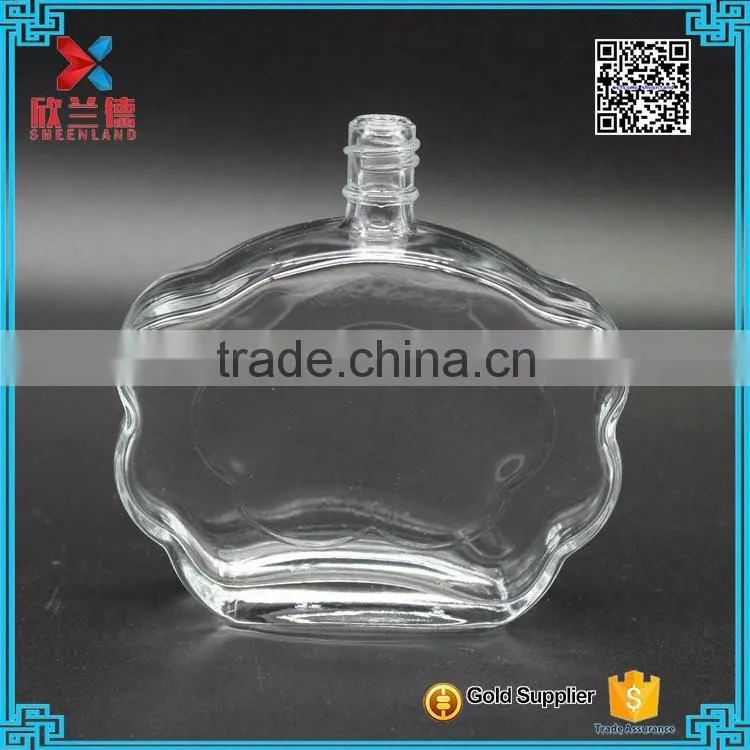 butterfly shape 90ml glass fragrance perfume bottles hot sell