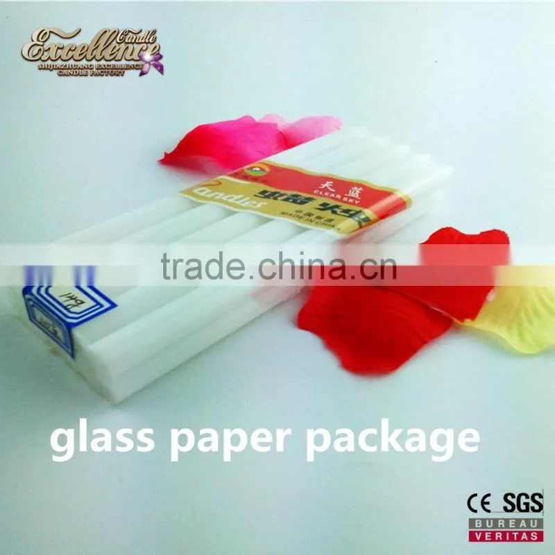 hot sale 12g household taper candle for lighting for Dubai