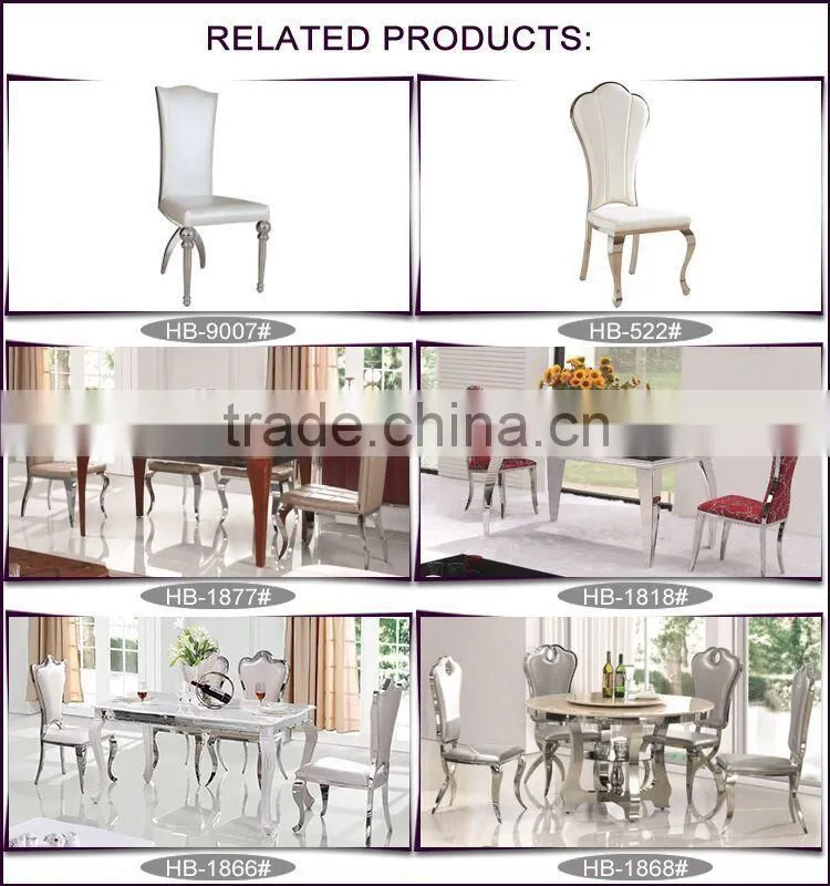 luxury wholesale stackable banquet chairs strong metal base dining chairs