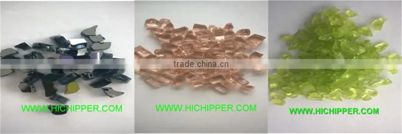 Hi Chipper rose pink fire glass