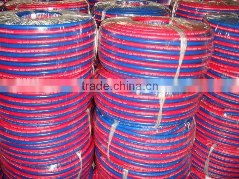 oxygen acetylene hose rubber hose twin line welding hose