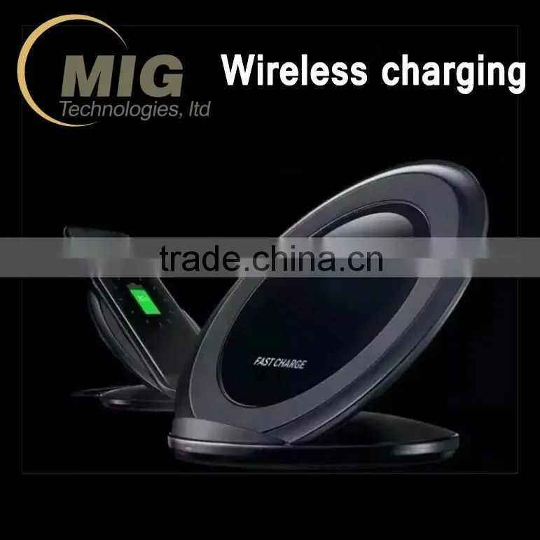 For Samsung Galaxy S7 S7 edge Qi Fast Charger Wireless Phone Charger Stand PDA