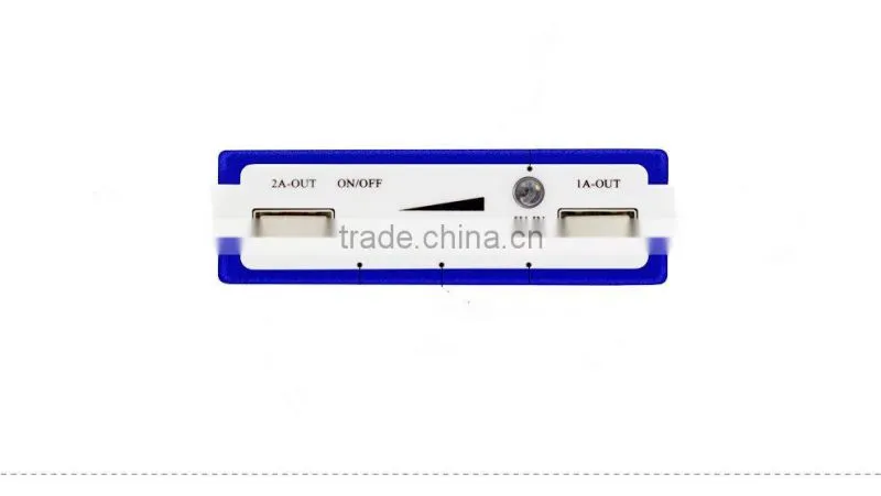 Waterproof solar power bank 6000mah 10000mah 11000mah are available LED flashlight power bank case
