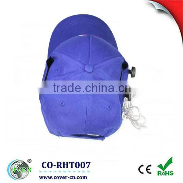 Radio Cap /cotton cap with earphone for promotional gift