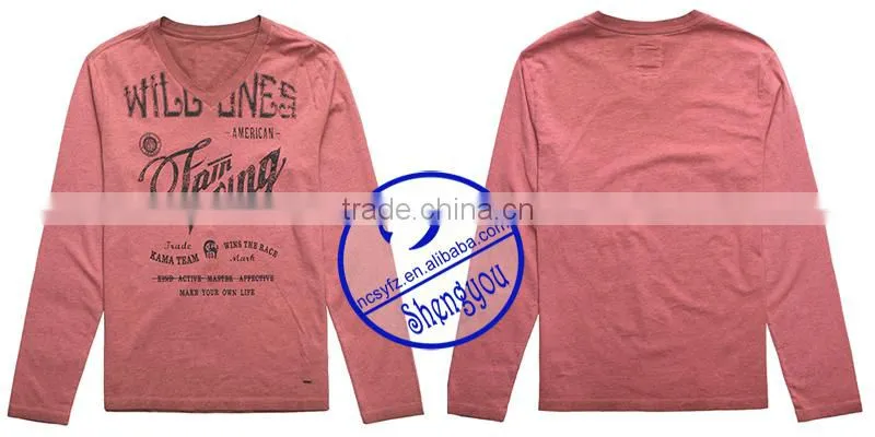 custom 2015 new design mens printed t shirt design wholesale china