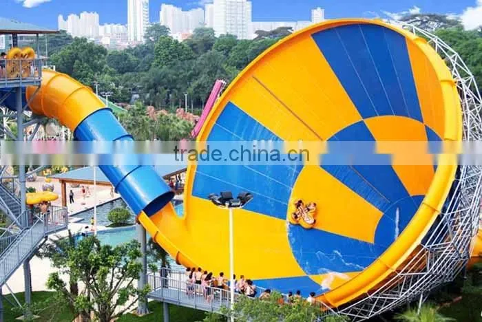 Theme Park Children's Favorite Amusement Spiral Water Slide