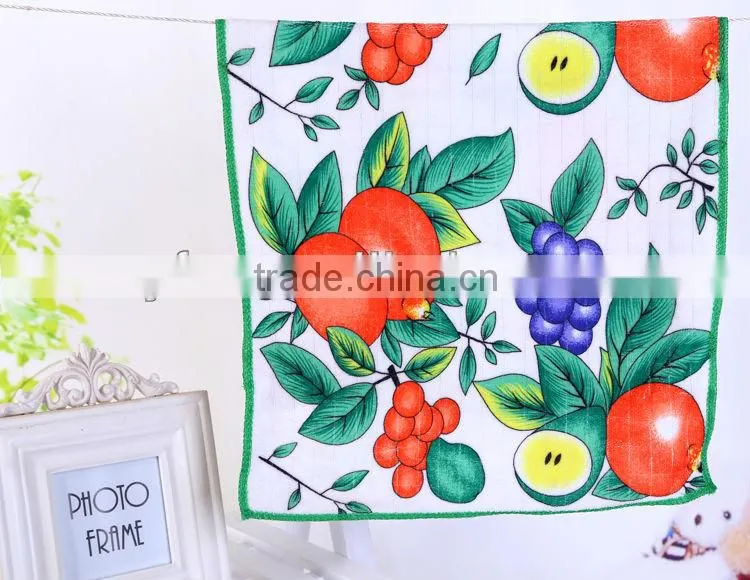 Wholesale Cheap Custom Cotton Printed Kitchen Towel