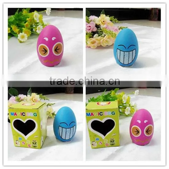Cute egg magic bean for DIY planting