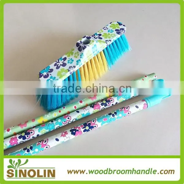 metal broom mop handle stick with italian thread and length 60~180cm x diameter 2.2~3.6cm